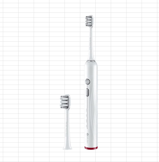 Звуковая электрическая зубная щетка DR.BEI Sonic Electric Toothbrush GY3 белая